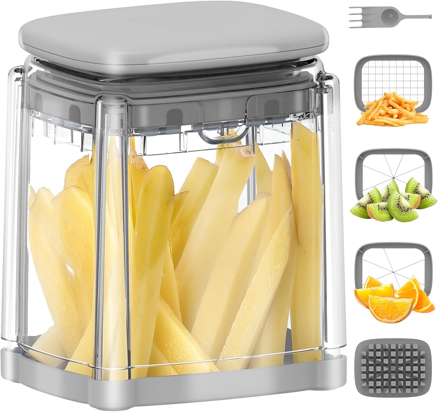 

Cutter, Potato Onion Cutter, Professional Vegetable Chopper Great for Potatoes Carrots United States