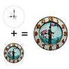 High Demand 25x25cm Wood Wall Clock Popular for Retail and Gifting