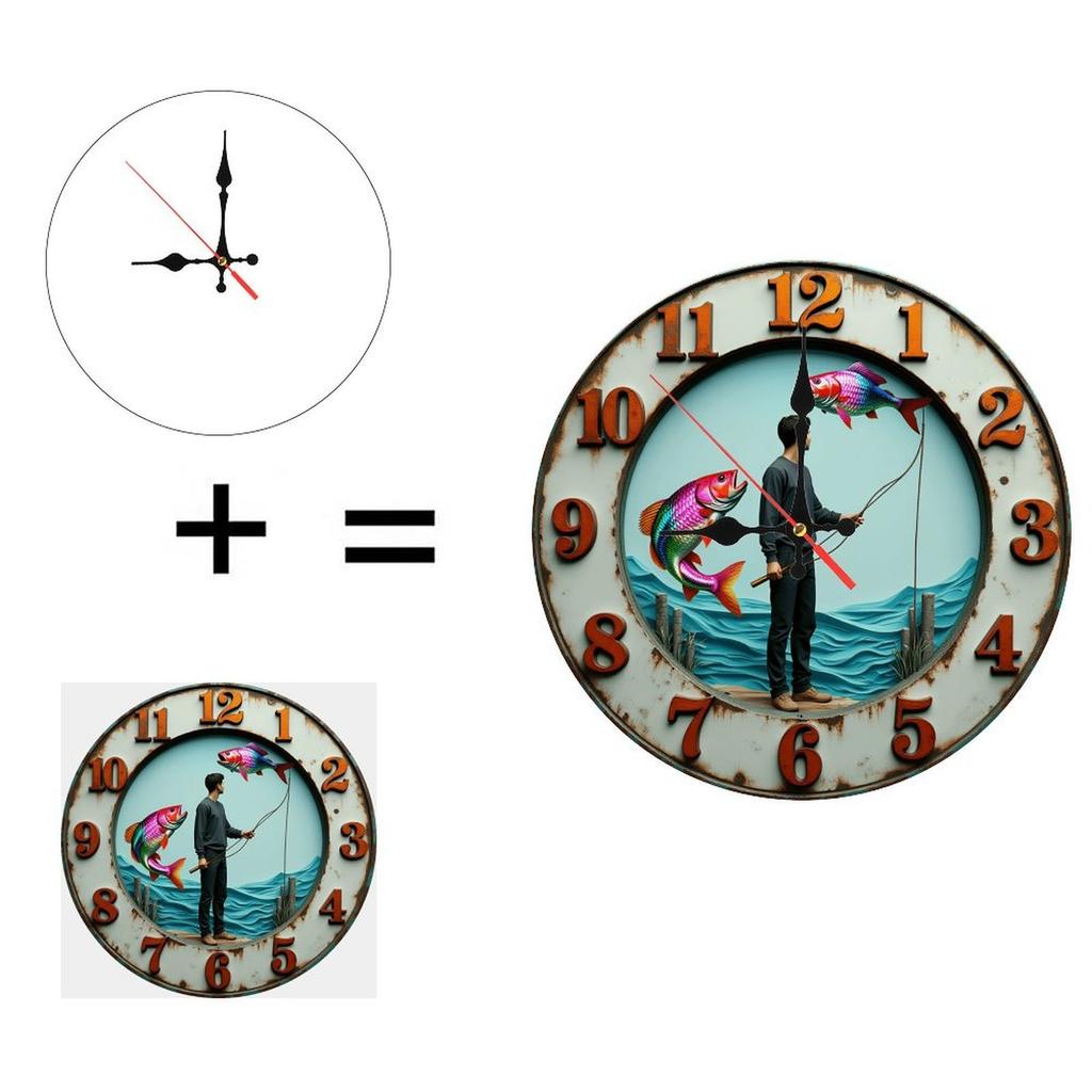 High Demand 25x25cm Wood Wall Clock Popular for Retail and Gifting