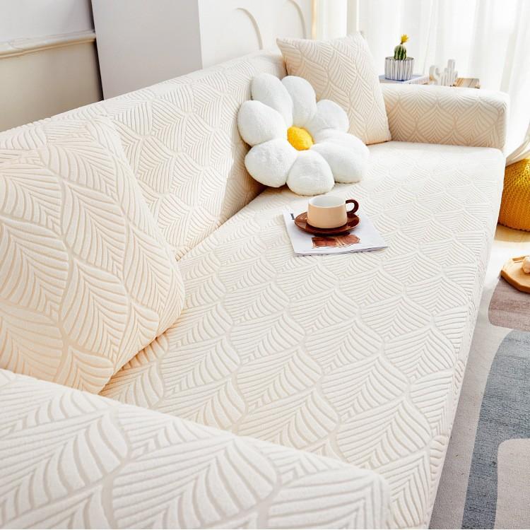 Elastic Sofa Cover All-season Anti-slip Anti-cat Scratch 360° Dust-proof and Beautiful Hair Cover Couch Cover