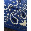 Used Fox Maison Kitsune Paisley Bandana Handkerchief New Unused