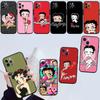 TR6 B-Bettys Art B-Boops New High-End Shell Phone Case for Redmi Note 13 14 Pro+ Plus A3 A3X 13X 13C 13R 14S 14C 14R