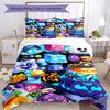 3pcs Blox Fruits Bedding Set Duvet Cover Closure Includes 1 Duvet Cover & 2 Pillowcases, Soft and Comfortable for All Seasons.