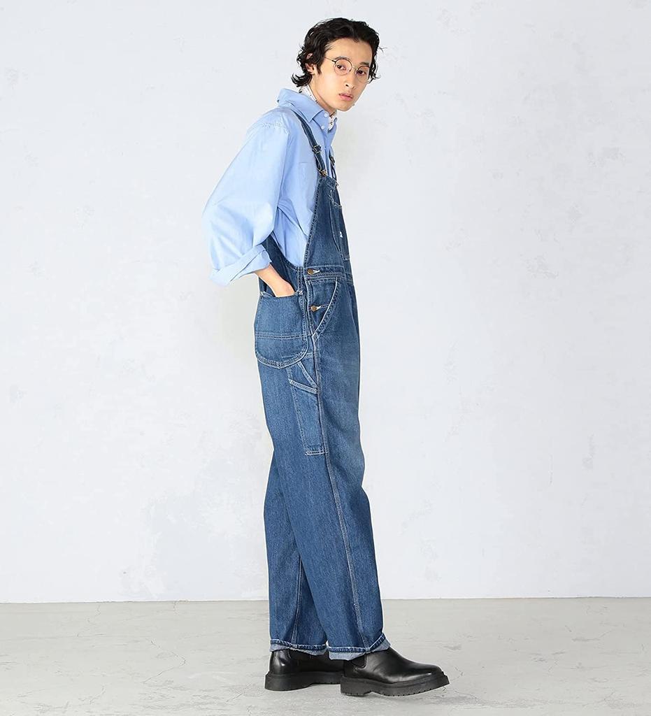 Lee Denim Plus L Overalls, Unisex, Size, LM7254, Blue,