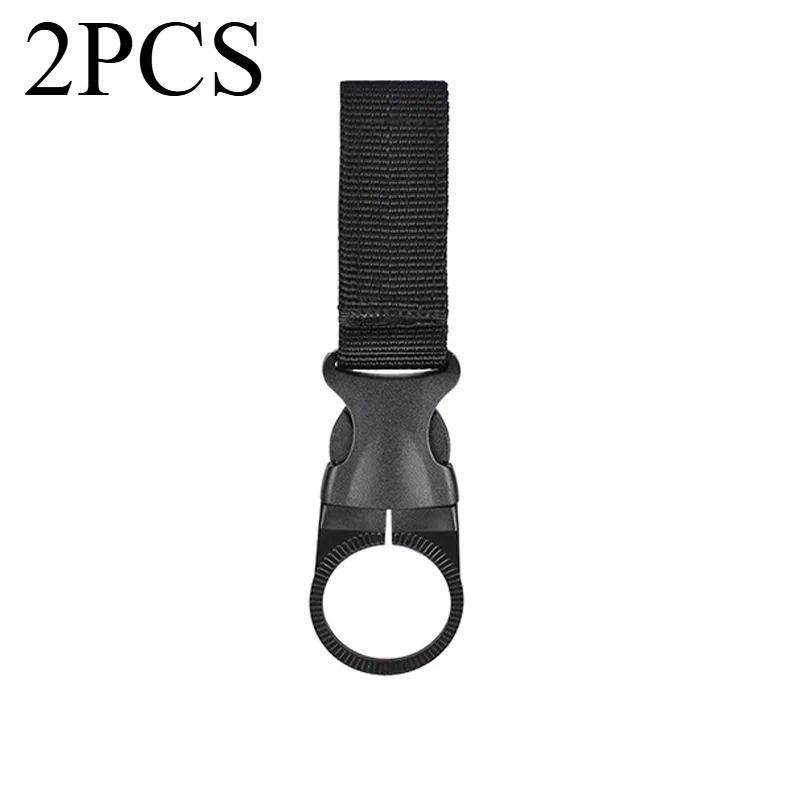 Outdoor Multi-Purpose Mesh Hook, Nylon EDC Climbing Buckle Clip, Backpack Water Bottle Holder Clip, Climbing Campsite Artifact
