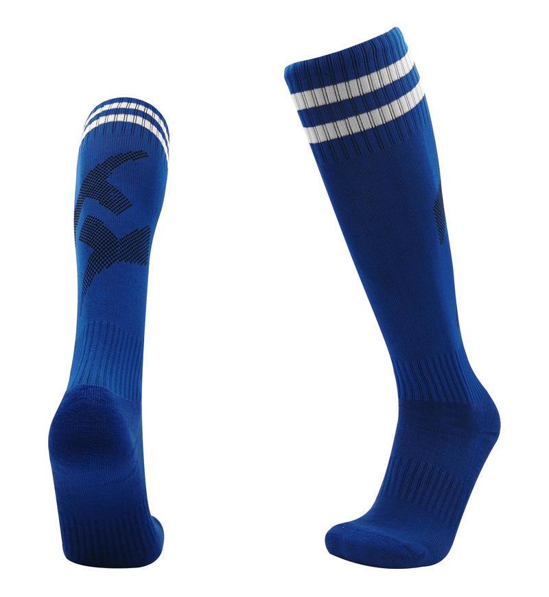 

Мужские и детские летние дезодорирующие футбольные носки: Дышащие, впитывающие пот, длинные хлопковые спортивные носки с махровой подошвой Adults One Size