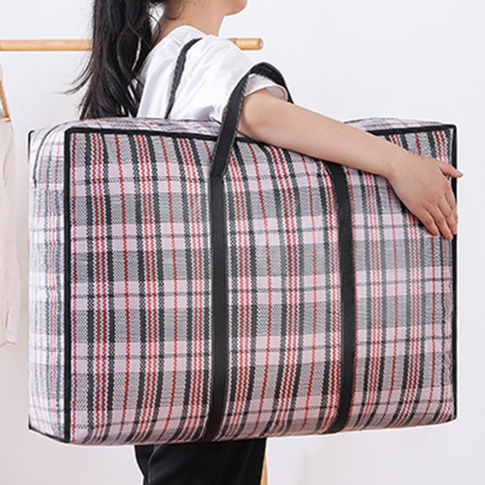 Borsa Portatile per Conservazione Vestiti Rettangolare Super Capiente Resistente per Trasloco Vestiti Piumone Valigie Borsa da Imballaggio