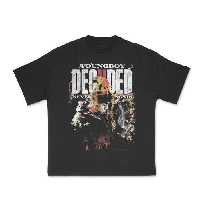 Never Broke Again Youngboy DECIIDED Unisex T-shirt Heavy Cotton Reprint XXXXL