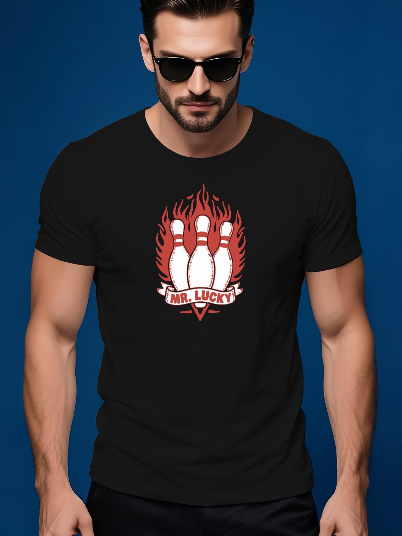 MY LUCKY Graphic Tshirt Graphic Casual Tshirt - Summer Sh... S