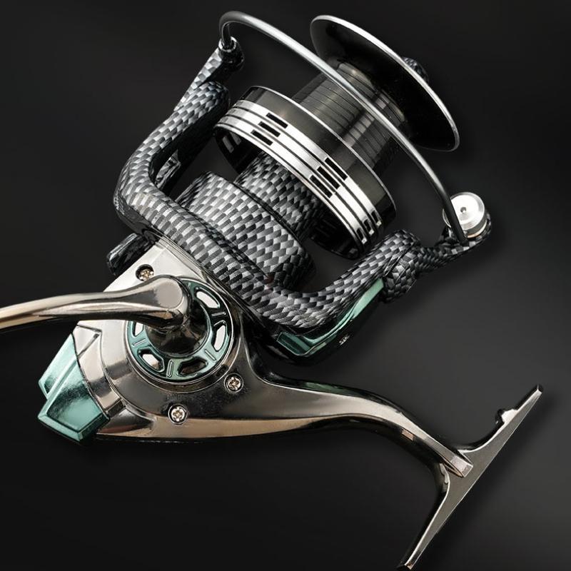Upgraded Long-distance Casting Anchor Fishing Reel Snake-shaped All Metal Fishing Wheel 4.0:1/5.2:1 Cast Wheel Anchor Fish Spinning Wheel Lure Reel