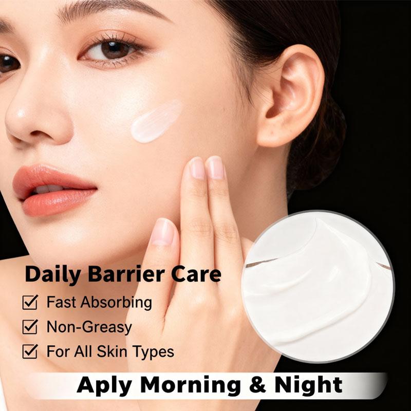 მცენარეული კანის ბარიერის აღმდგენი კრემი სახისთვის და სხეულისთვის - ამშვიდებს სიწითლეს, ეგზემას, სიმშრალეს და ქავილს - ღრმად დამატენიანებელი ყოველდღიური მოვლა (50გრ)