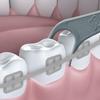 60 Buc. Ațe Dentare Ortodontice Pentru Aparate Dentare, Scobitori cu Ață Dentală Orto, Ață Dentală, Curățător Interdental pentru Dinți Pentru Adulți și Copii