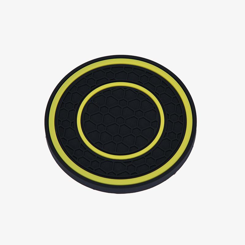 Double Circle Honeycomb Anti-Slip Car Coaster Mats