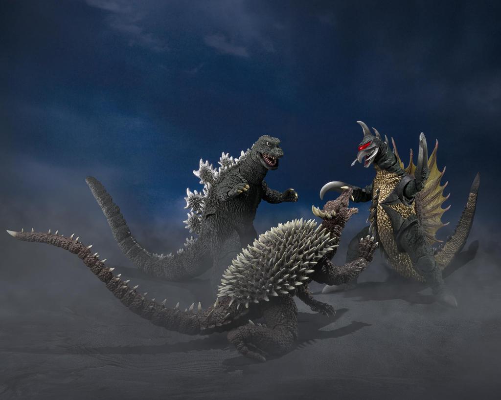 TAMASHII NATIONS Godzilla Anguirus Action Figure - - [1972] S.H.MonsterArts
