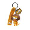 Keyring Lion Orange Pendant for Handbag Backpack Gift L