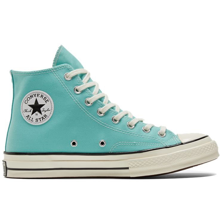 Converse Chuck 70 High Bright Aqua Unisex Sneakers Blue Egret Black 171955C