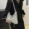 Zipper Bowknot Shoulder Bag Handbag Girl Crossbody Bag Elegant Bow Tote Bag  Ladies/Girls