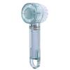 Transparent Handheld Fan 3 Speed Low Noise USB Rechargeable Transparent Hand Desk Fan with Hook for Outdoor