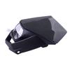 Black Plastic Motorcycle Dirt Bike Front Headlight Headlamp With Fairing H4 12V