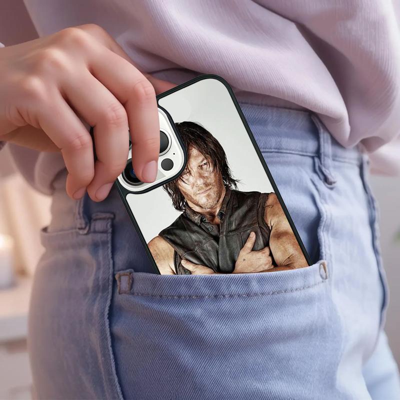 

the walking dead hero Phone Case For iPhone 17 Air 15 16e 14 13 Pro Max Coque 12 11 Pro Max PLUS cover iPhone 14plus