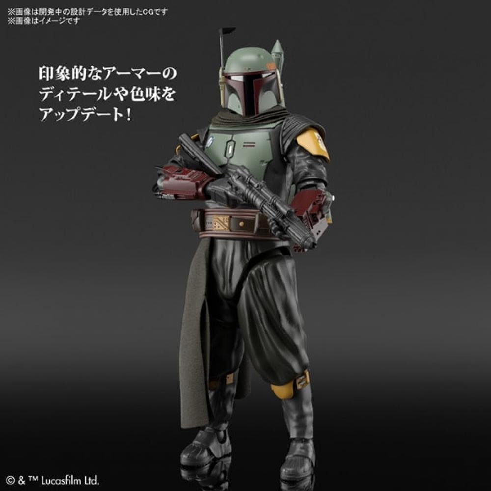 Bandai Spirits Star Wars Mandalorian 1 12 Boba Fett  Mandalorian  [character Plastic Model Reproduced In January 2024]
