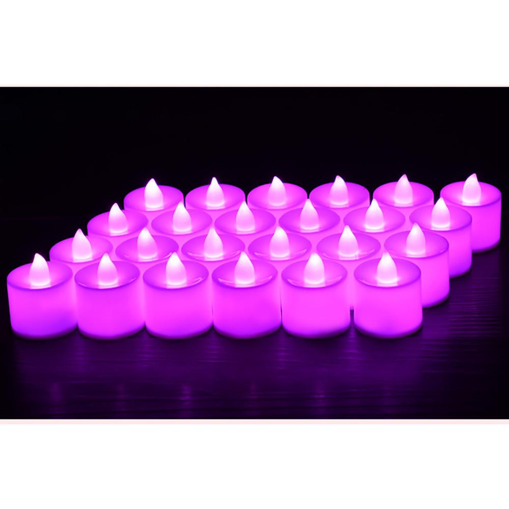 Buy Mini Colorful Romantic Electronic Candle LED Light For Christmas