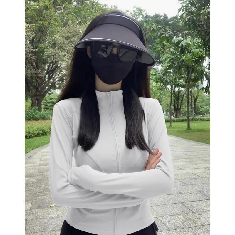 

Женский летний кардиган 2025 из ледяного шелка для похудения и защиты от солнца - Дышащая куртка с защитой от УФ-лучей XL