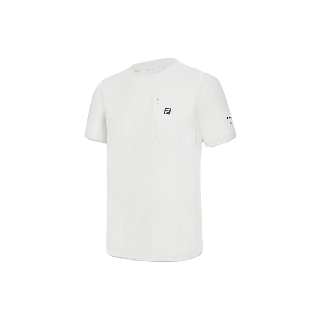 New FILA T Shirts Men's Hu Pink Gray A11M337103FIV