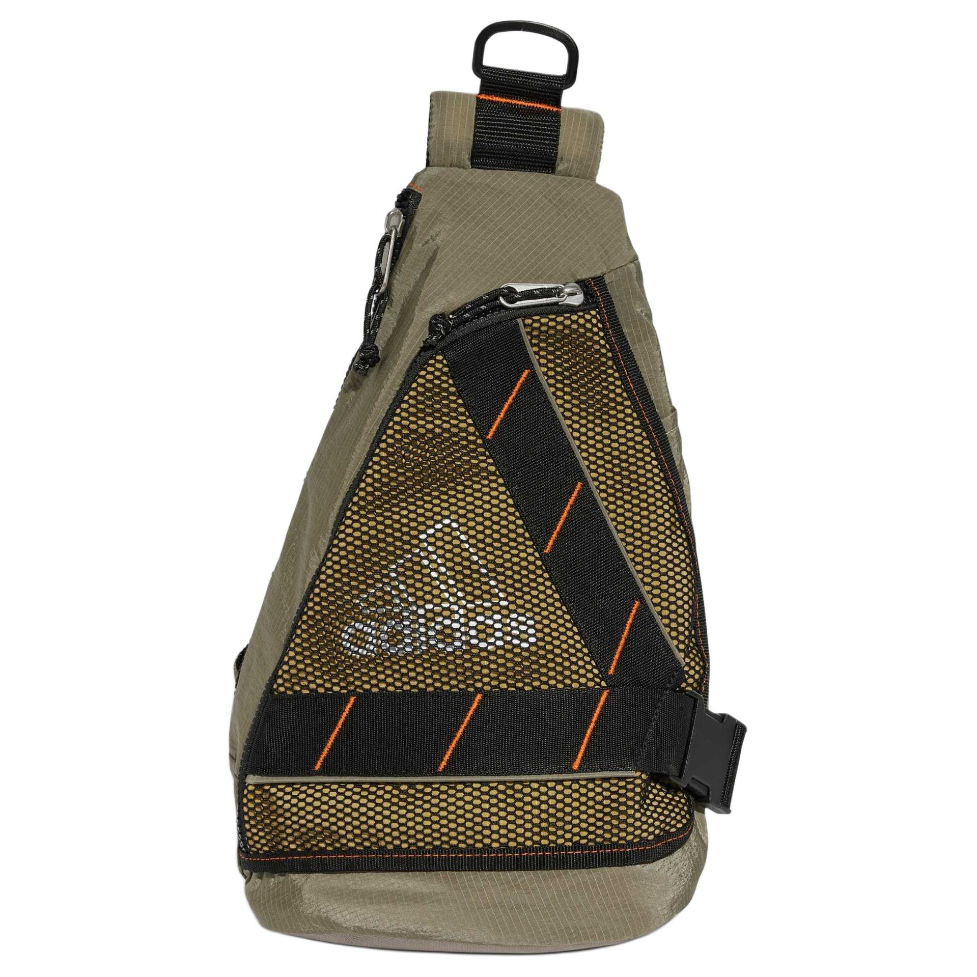 

Adidas Полиэстеровая сумка кроссбоди на одно плечо, сумка-слинг мужская армейского зеленого цвета Adidas JC5983 армия зеленый