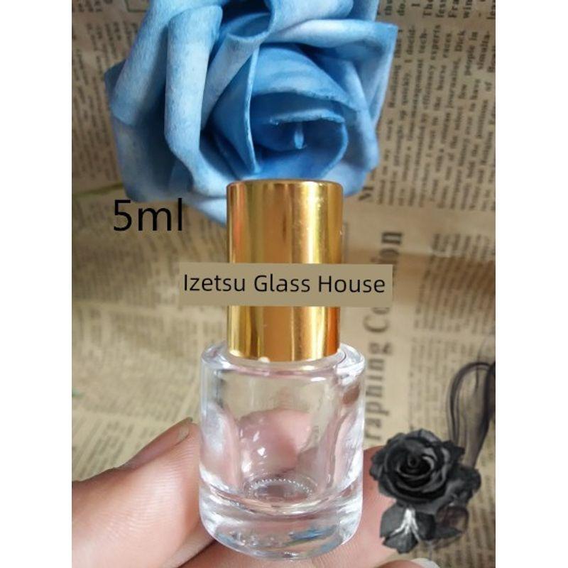 Factory Direct Sales 15ml Transparent Glass Jar Essence Sample Box Skin Care Cosmetic Subpackaging Empty Bottle