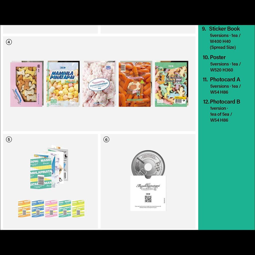 [Pre-order] ILLIT [MAMIHLAPINATAPAI] PAW PAW ver. + Free Gift