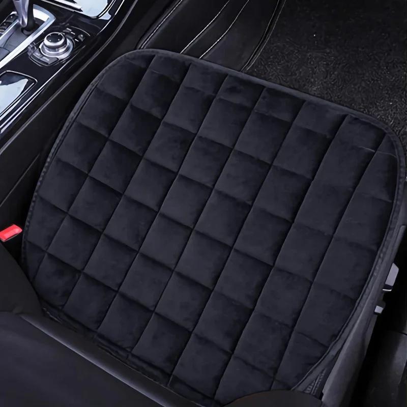 

1pc Universal Car Seat Cover Winter Warm Breathable Anti-slip Front Seat Cushion Fits Truck SUV Van Auto Interior Car Seat Cover