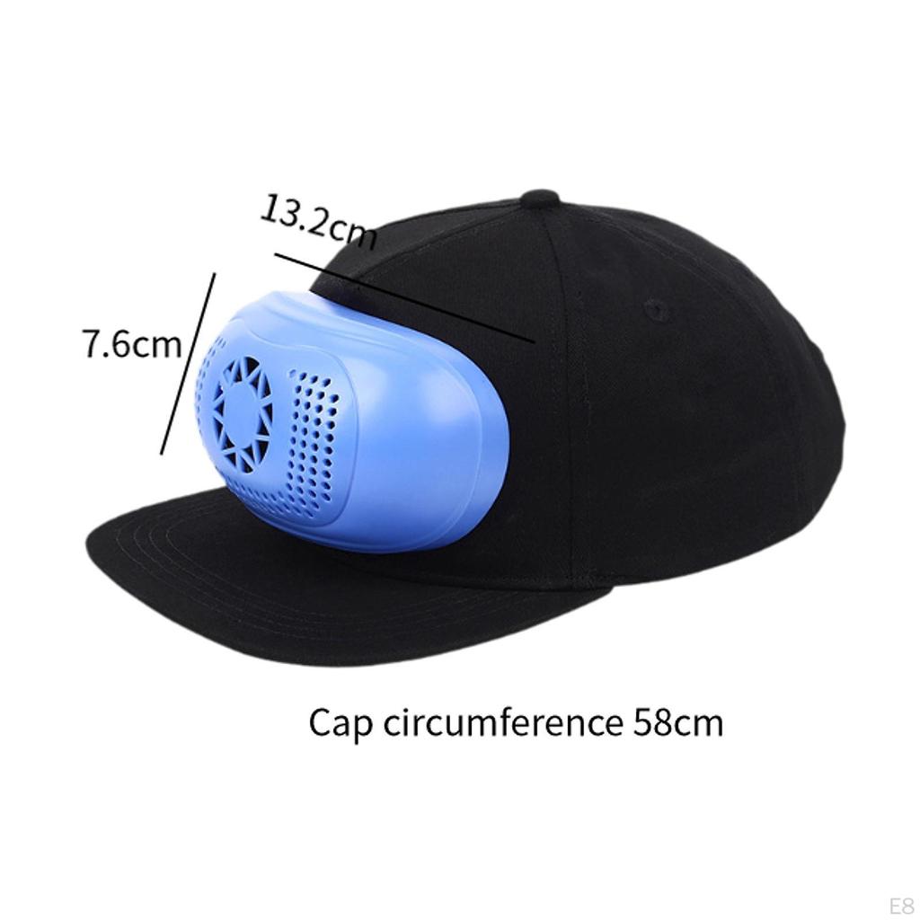 Hat with Fan Hat, Cooling Three-Speed Empty Top, Sun Protection