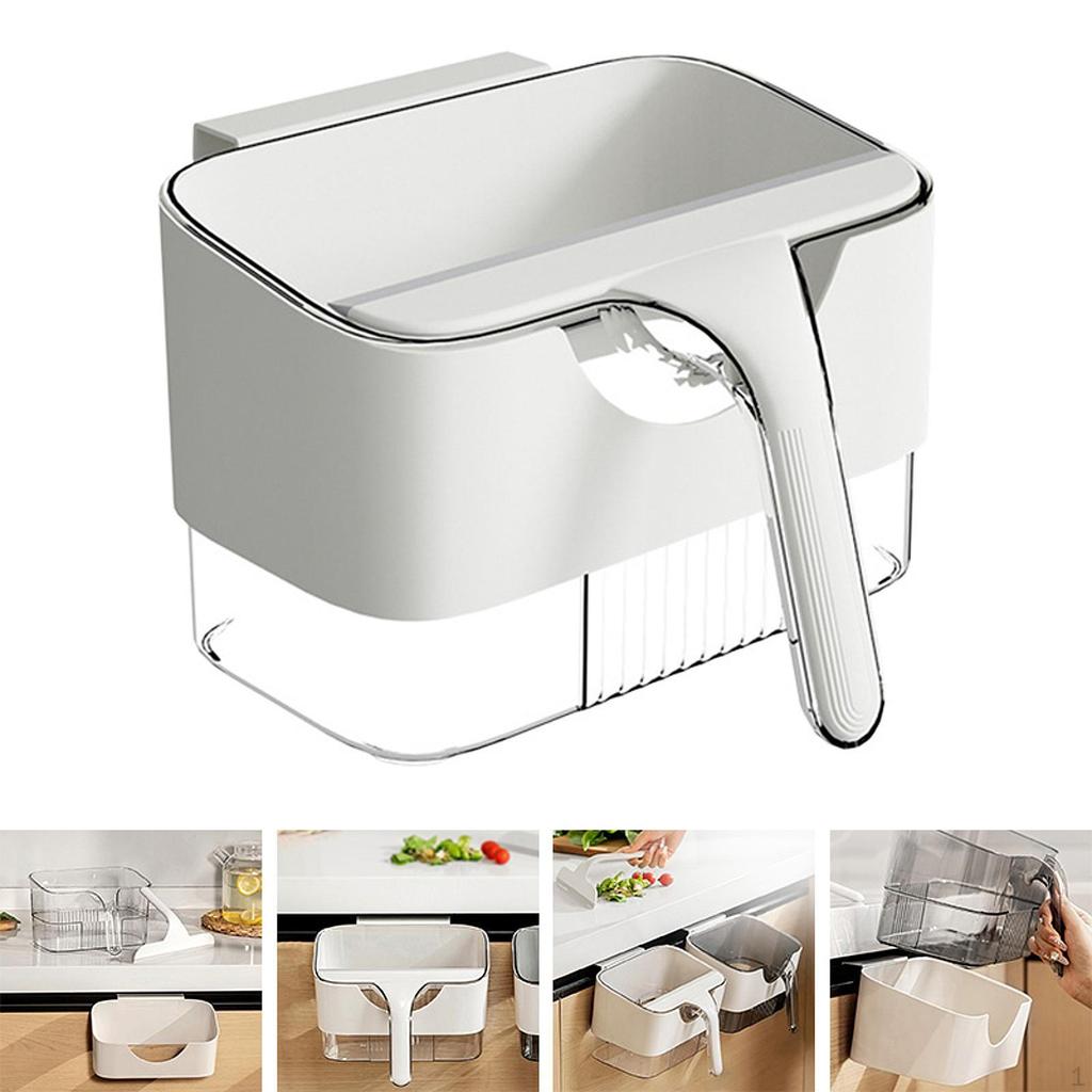 Hängender Mülleimer für Küche Komposteimer Praktische Müllentsorgung unter Spüle Behälter