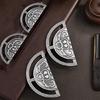 Zinc Alloy Cabinet Cupboard Drawer Pull Semi-circular Home Furniture Handle