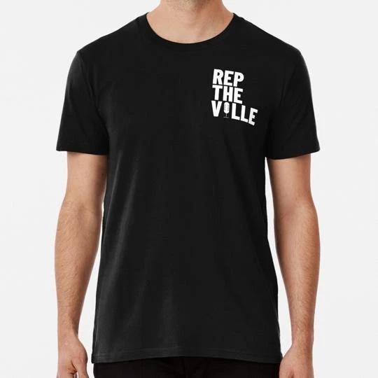 Rep The Ville White Size S to 5XL Made in the USA T-shirt S