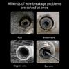 1/2" 3/4" Adjustable Valves Screw Extractors Broken Pipe Removers For Large Diameter Pipes Effective Broken Bolt Removal