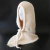 Passamontagna Invernale Cappello Sciarpa per Donna Cappucci Lavorati a Maglia Outdoor Caldo Largo Caldo Cappello da Sci Outdoor Protezione Orecchie Berretti