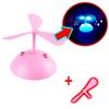 Luminous Bamboo Dragonfly Motorcycle Helmet Decoration Wind Power Electric Vehicle Bike Glowing Helmet Night Driving Accessories