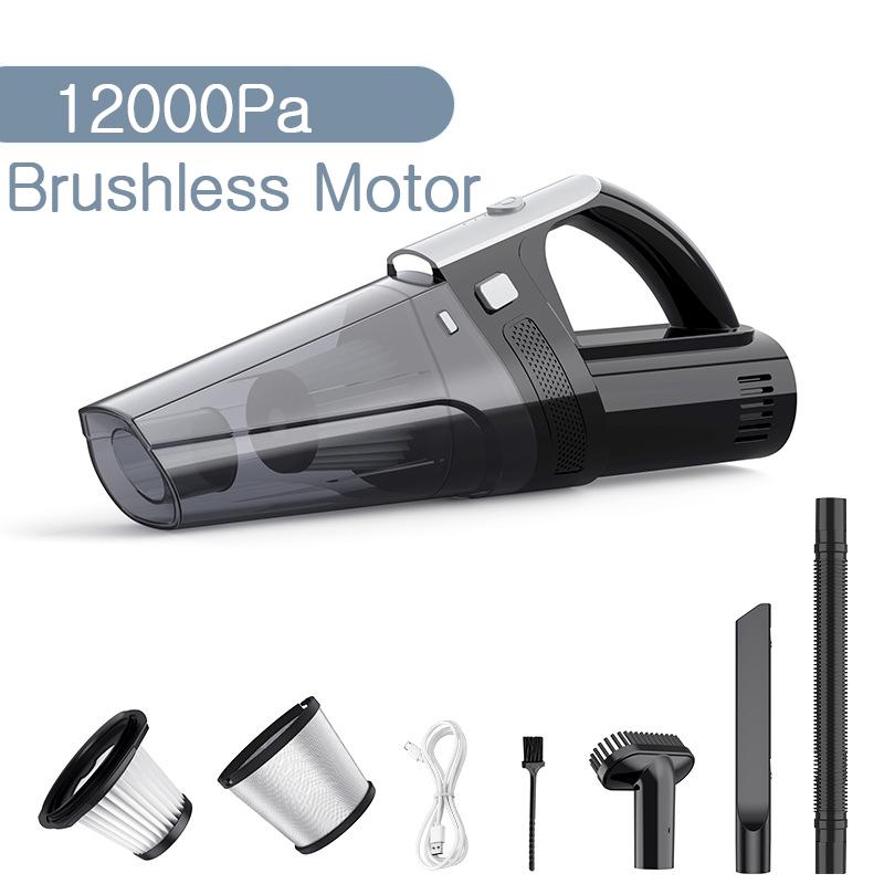 12000Pa Wireless Vacuum Cleaner Powerful Cyclone Suction Home Handheld Vacuum Cleaning Brushless Vacuum Cleaner Home Pet Hair