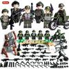Neue Mini-Camouflage-Soldaten Militärische Kleine Bausteine Mini Moderne Armee-Soldatenfiguren MOC Baustein Spielzeug Für Kinder