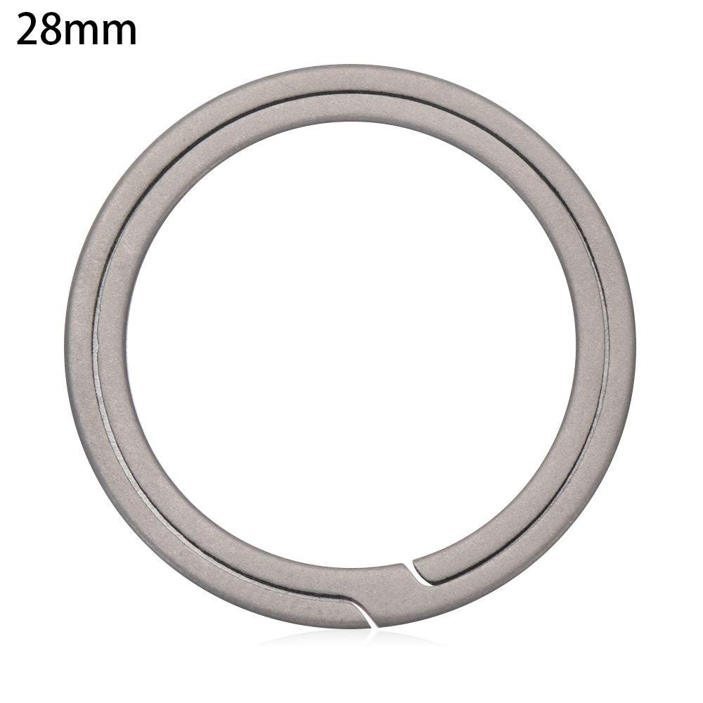 Buckle Pendant Rings Super Lightweight Keychains Car Keychain Titanium Key Buckle Titanium Key Ring