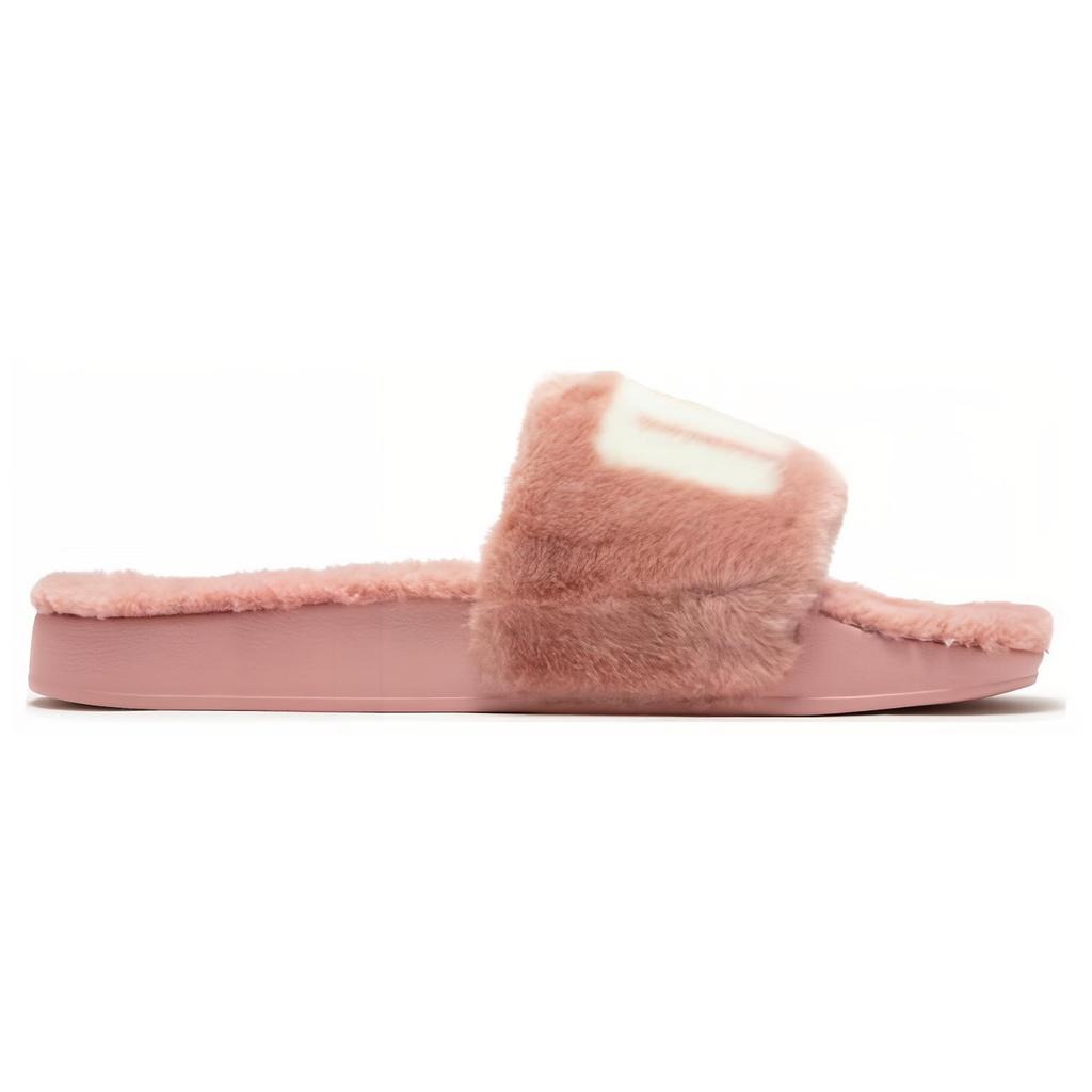 New PUMA Leadcat 2.0 Fuzz Slides 'Carnation Pink' Women's 387313-11