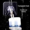 Traceless Strong Adhesive Transparent Kitchen Hook - Punch-Free & Load-Bearing