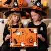 Halloween Sticker Roll Halloween Ghost Stickers Roll Scary Halloween Sticker Set 500 Pcs Holiday Ghost Water Bottle Decal