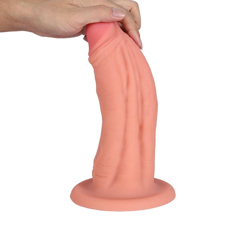 Large Liquid Silicone Dildo Women's Masturbator Fisting Pegging BDSM Adult Sex Toys Realistic Dick Big Penis Anal Plug