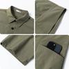Izzueit Men's Cool-Touch Short-Sleeve Casual Shirt