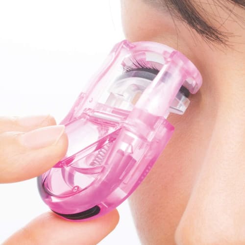 KAI push up curler compact pink curler KQ0849