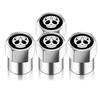4 STKS Universele DIY Auto Wiel Band Luchtventiel Dopjes Steel Auto Stickers Voor Auto's Motor Auto Accessoires Decor Cadeau, Voor Schedel Stijl