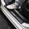 AAGK1 Carbon Fiber Car Sticker Car Door Trunk Protective Strip Anti Scratch Decal for Suzuki VITARA Logo Car Accessories
